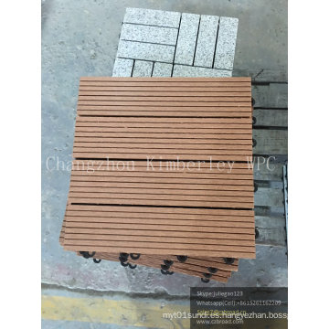 Bricolaje que enclavija WPC Timber Tile